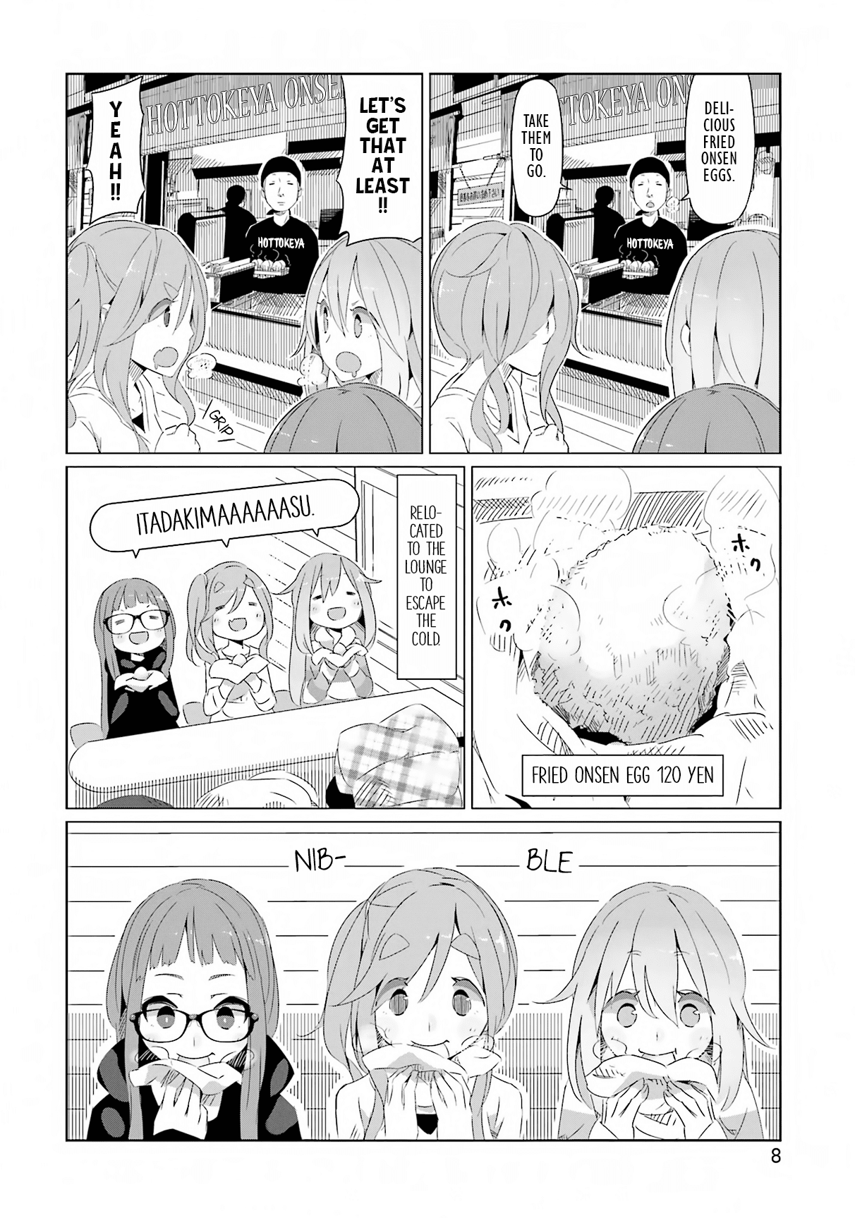 Yurucamp Chapter 7 page 9 - Chapter 7 : Onsen, Bocchi, and a Mountain Meal
