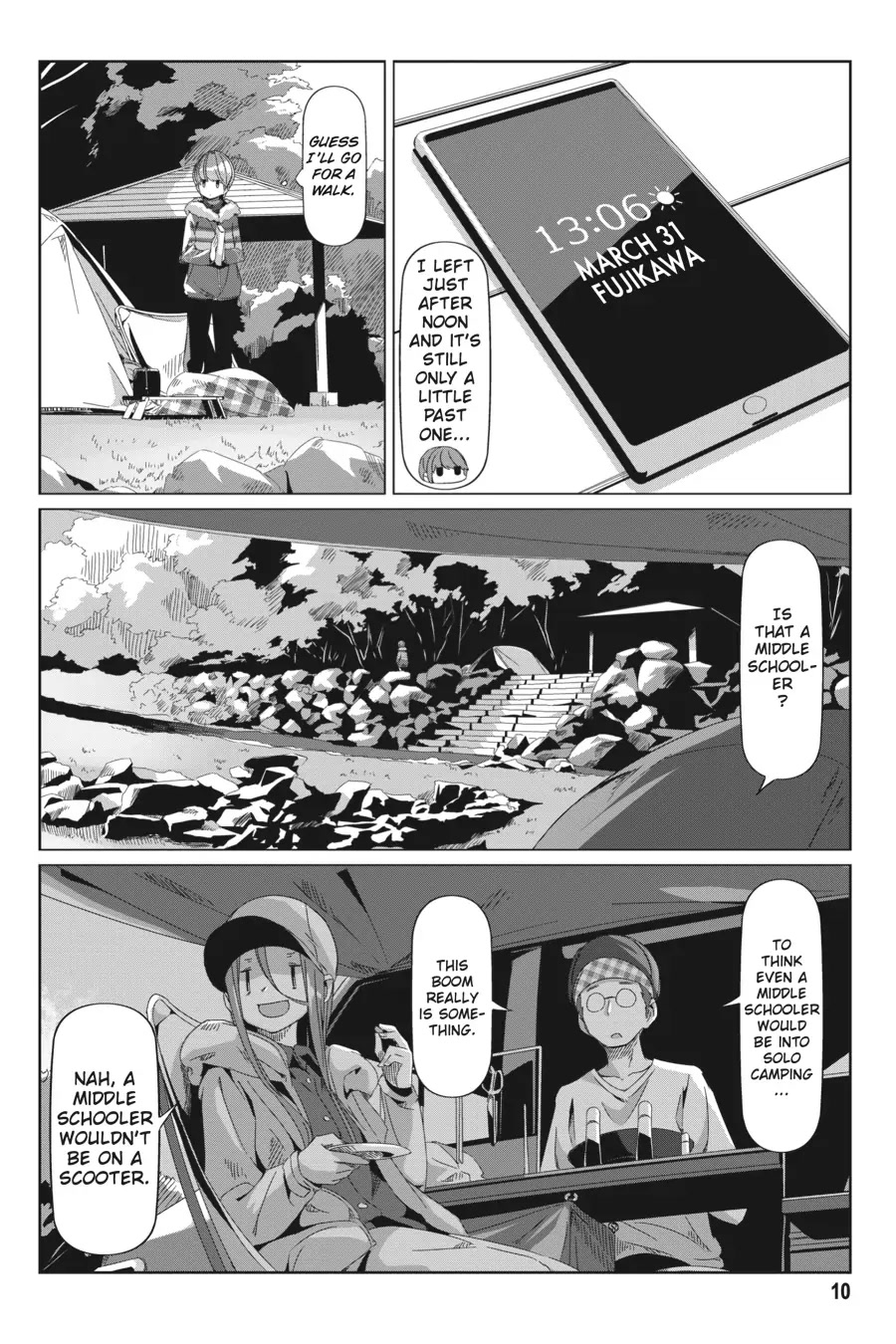 Yurucamp Chapter 70 page 11 - Chapter 70: March 31