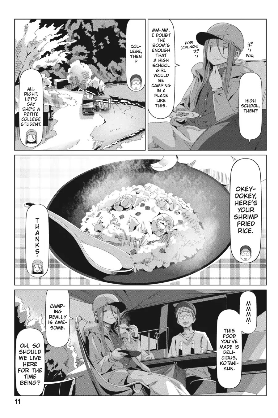 Yurucamp Chapter 70 page 12 - Chapter 70: March 31
