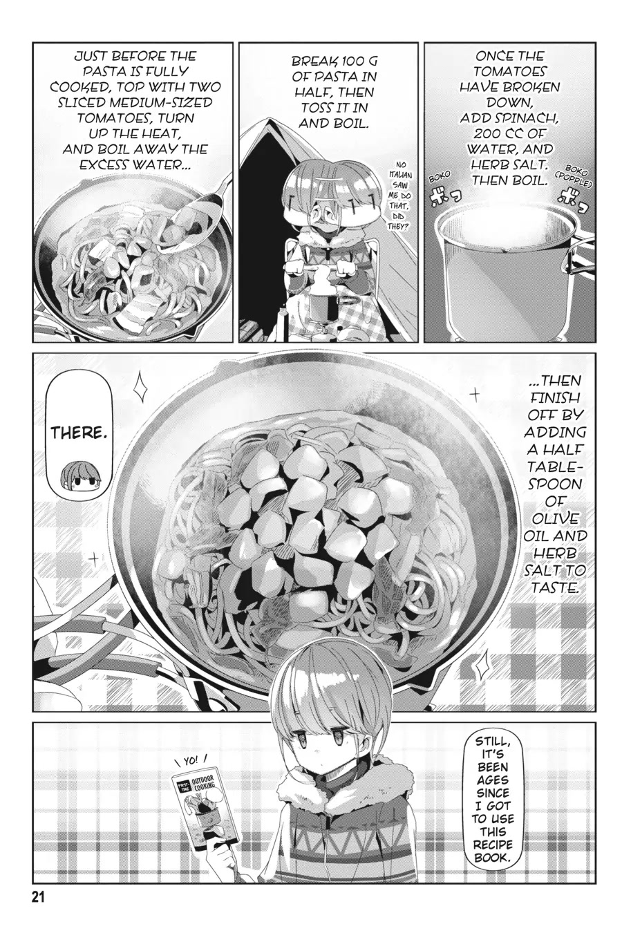 Yurucamp Chapter 70 page 22 - Chapter 70: March 31