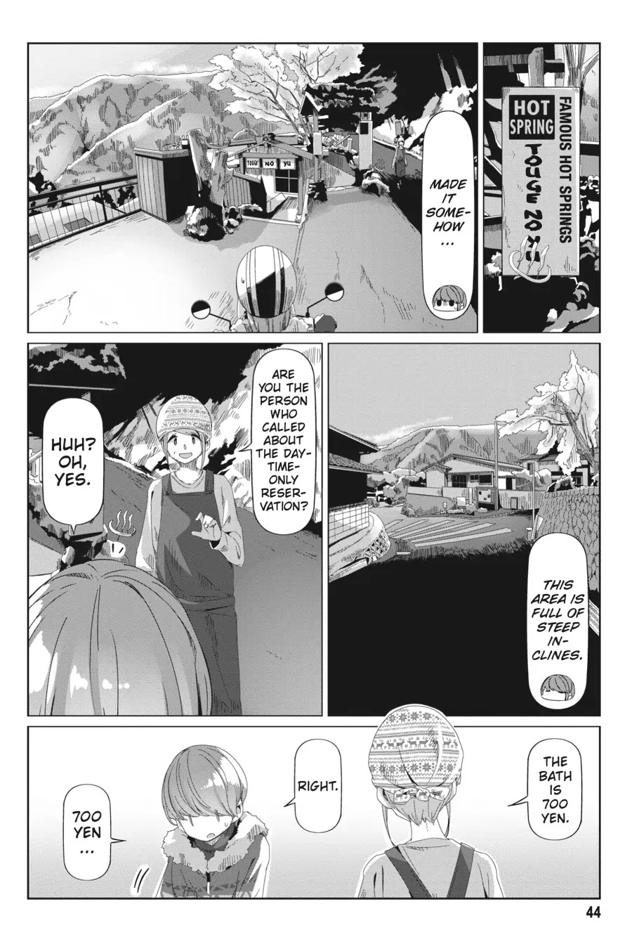 Yurucamp Chapter 71 page 16 - Chapter 71: The Kagamihara Sisters' Cherry-Blossom Excursion