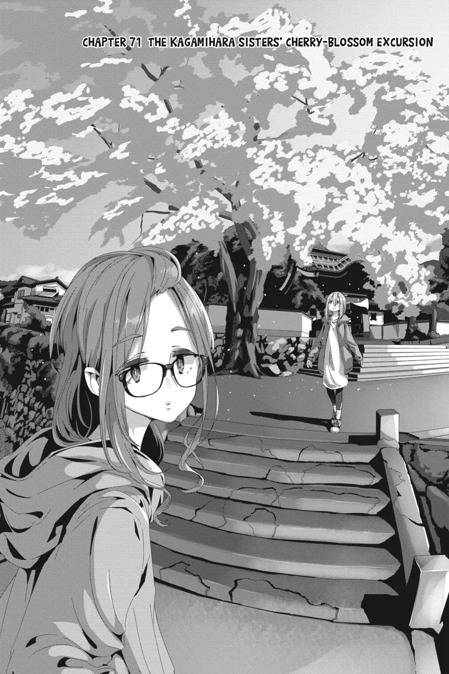 Yurucamp Chapter 71 page 2 - Chapter 71: The Kagamihara Sisters' Cherry-Blossom Excursion