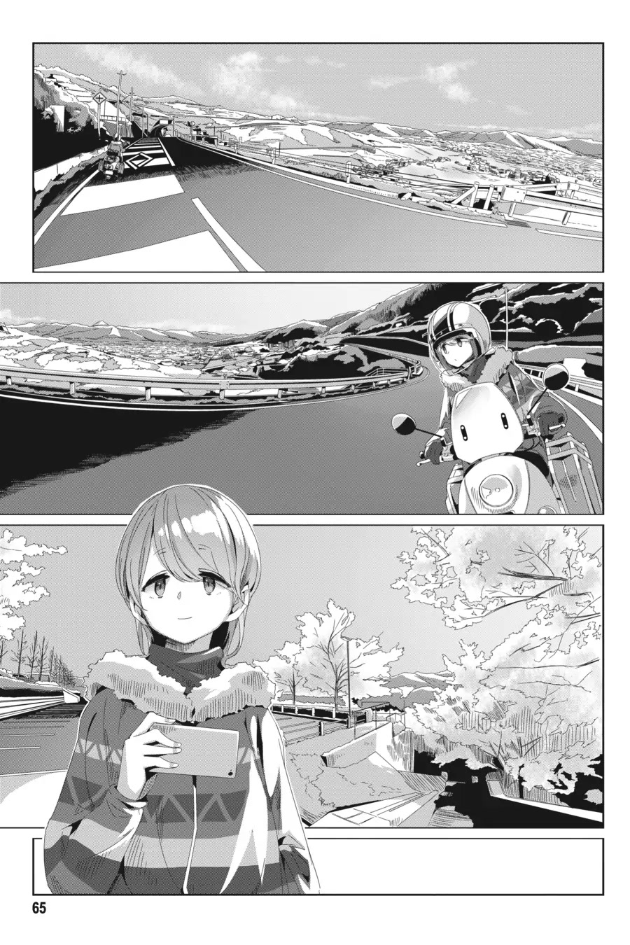 Yurucamp Chapter 72 page 11 - Chapter 72: Spring Touring and Basin Scenery