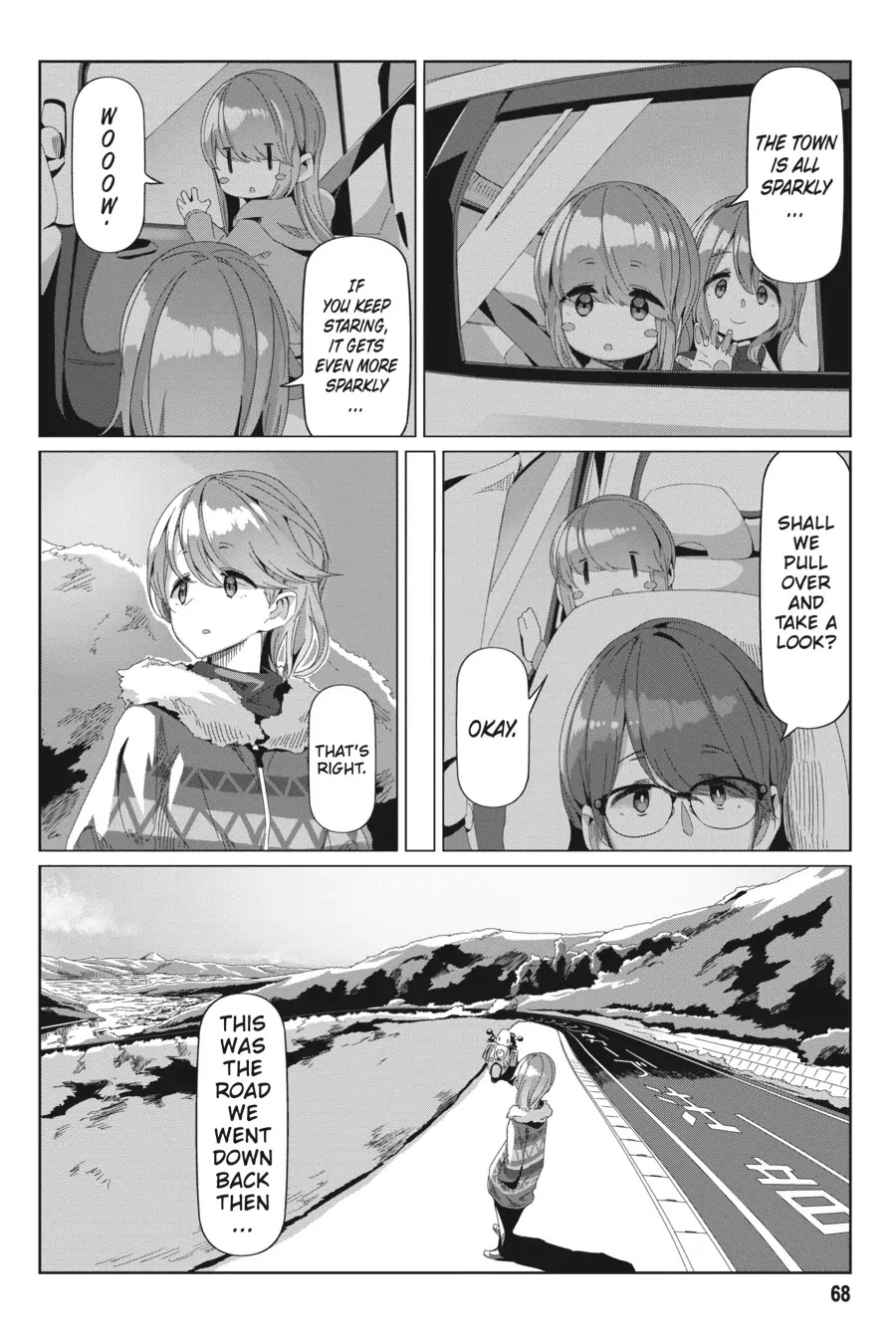 Yurucamp Chapter 72 page 14 - Chapter 72: Spring Touring and Basin Scenery