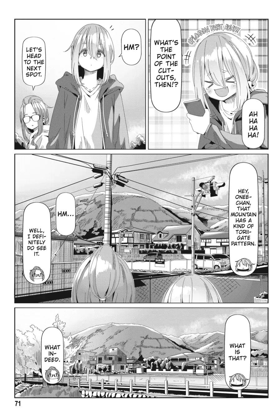 Yurucamp Chapter 72 page 17 - Chapter 72: Spring Touring and Basin Scenery