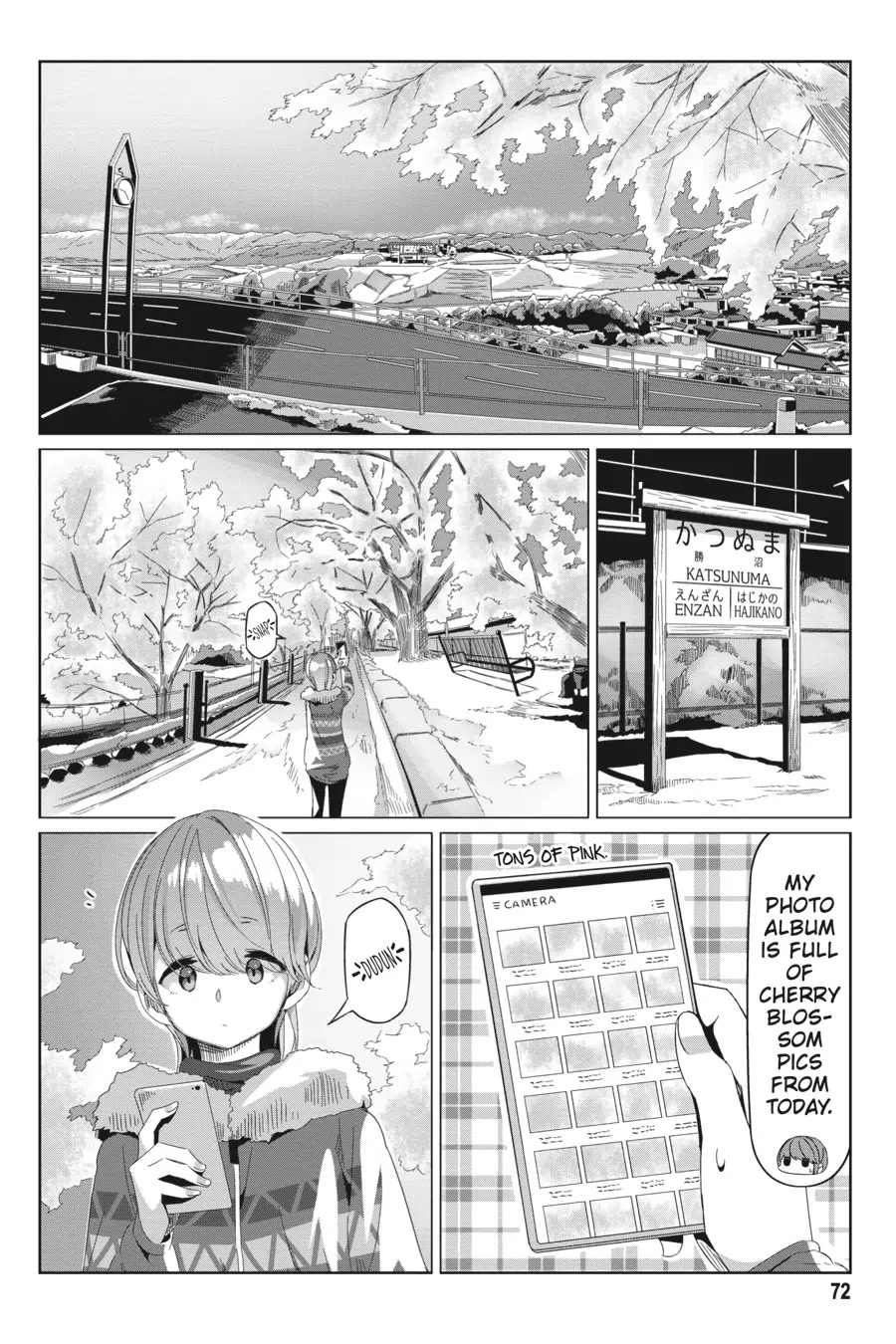 Yurucamp Chapter 72 page 18 - Chapter 72: Spring Touring and Basin Scenery