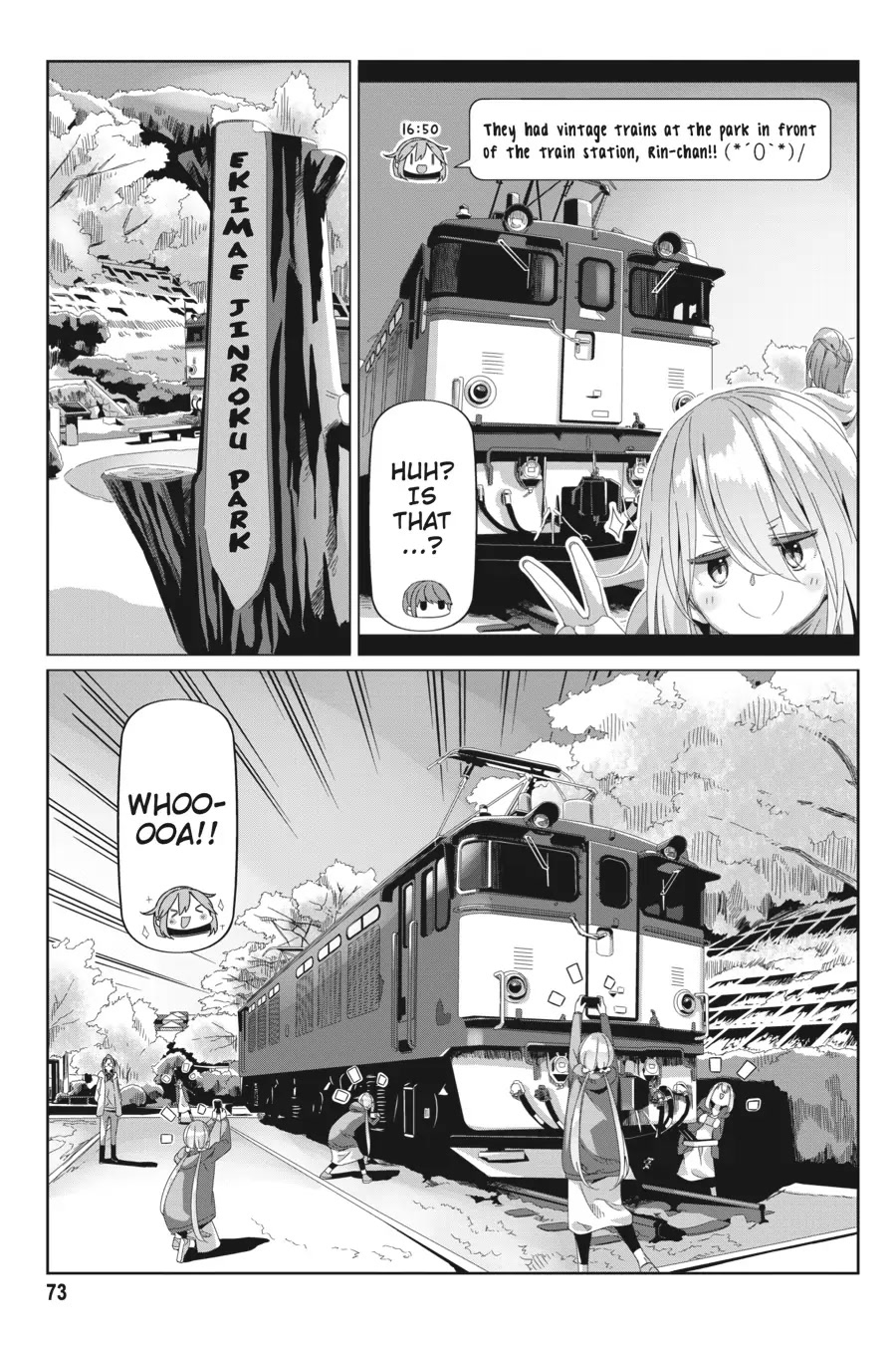 Yurucamp Chapter 72 page 19 - Chapter 72: Spring Touring and Basin Scenery