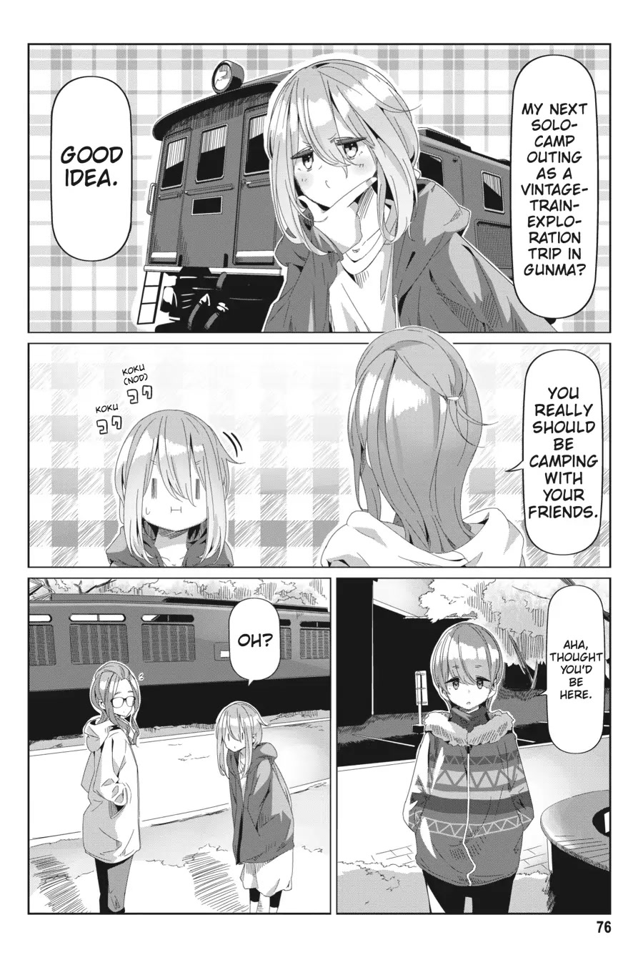 Yurucamp Chapter 72 page 22 - Chapter 72: Spring Touring and Basin Scenery
