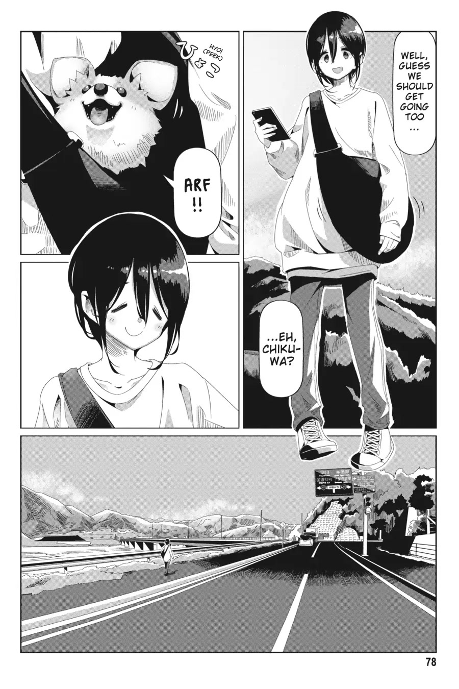 Yurucamp Chapter 72 page 24 - Chapter 72: Spring Touring and Basin Scenery