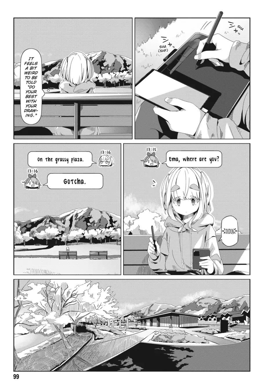 Yurucamp Chapter 73 page 19 - Chapter 73: At Fujikawa Park