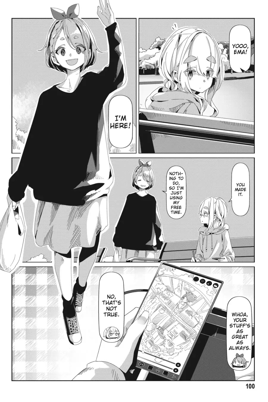 Yurucamp Chapter 73 page 20 - Chapter 73: At Fujikawa Park