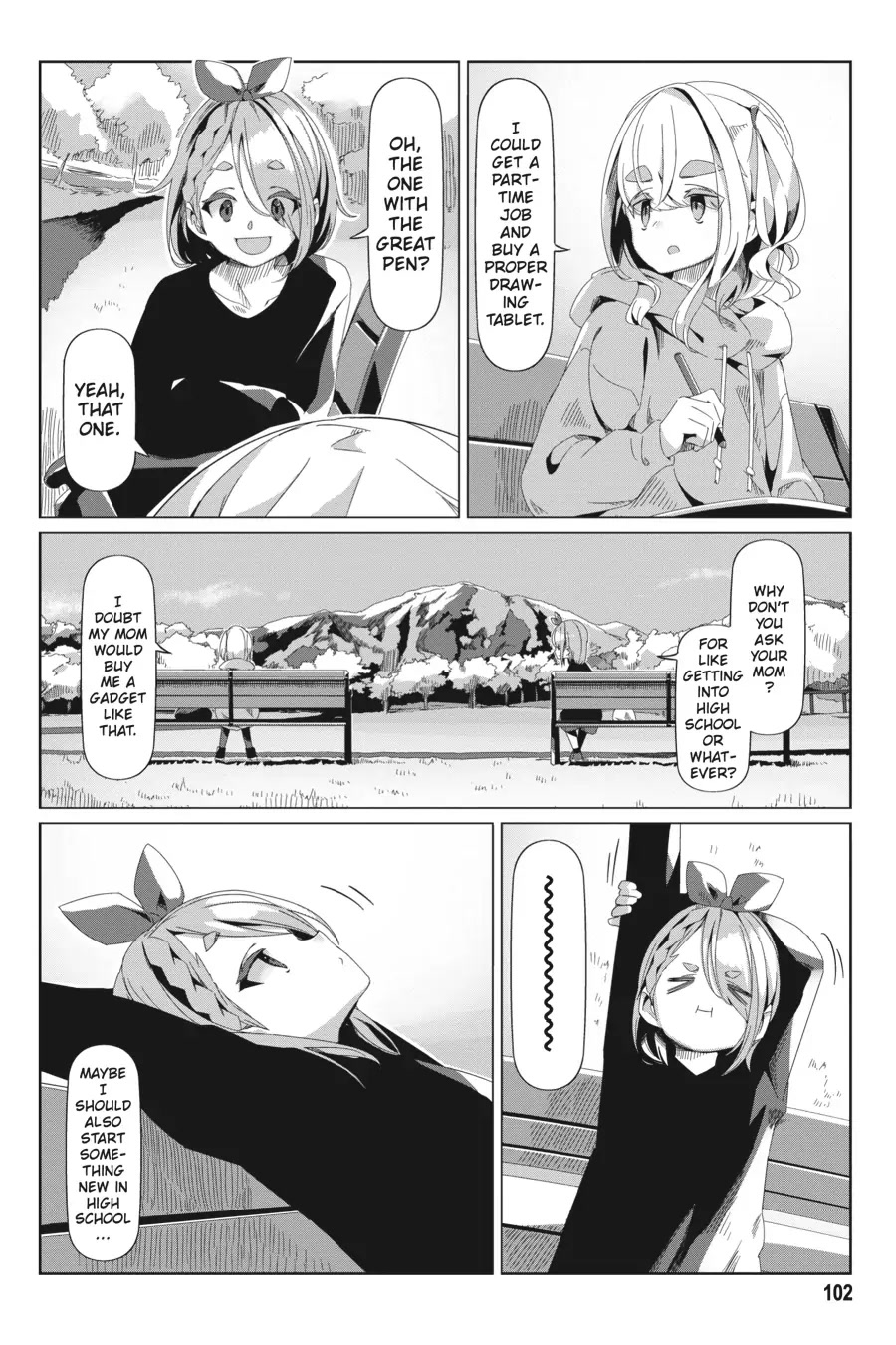 Yurucamp Chapter 73 page 22 - Chapter 73: At Fujikawa Park