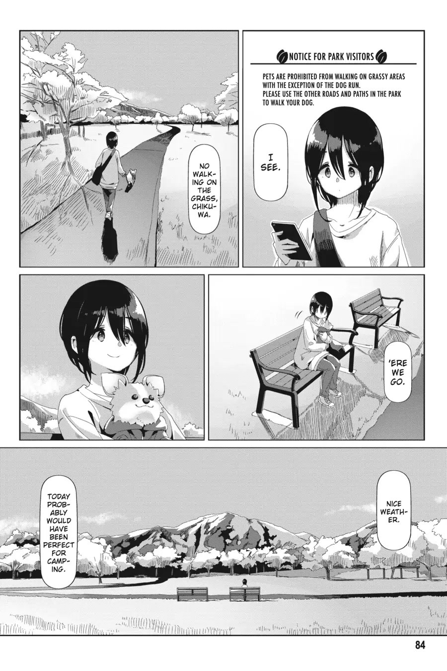 Yurucamp Chapter 73 page 4 - Chapter 73: At Fujikawa Park