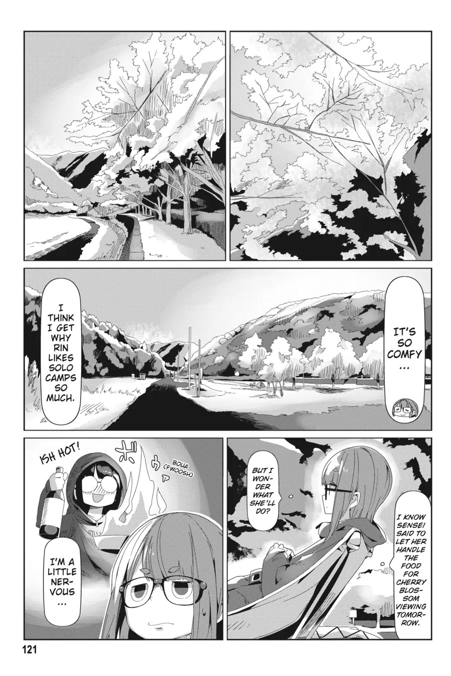 Yurucamp Chapter 74 page 15 - Chapter 74: Chiaki's Solo Camp!