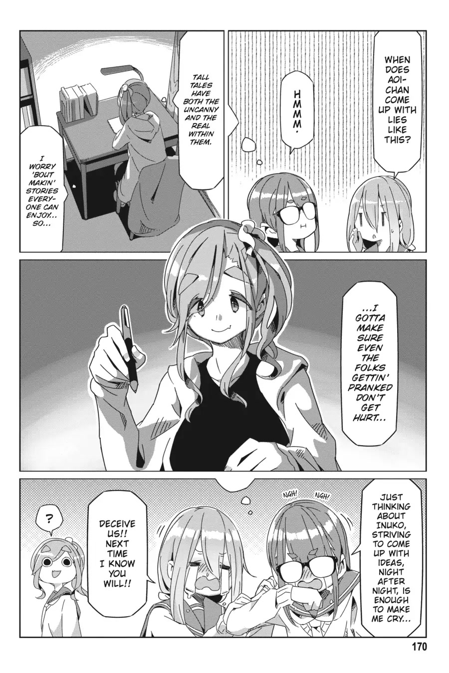 Yurucamp Chapter 75.1 page 12 - Chapter 75.1: Room Camp