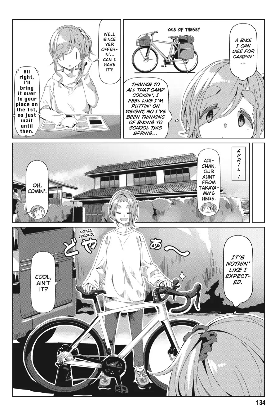 Yurucamp Chapter 75 page 2 - Chapter 75: A Short Outing by Bike