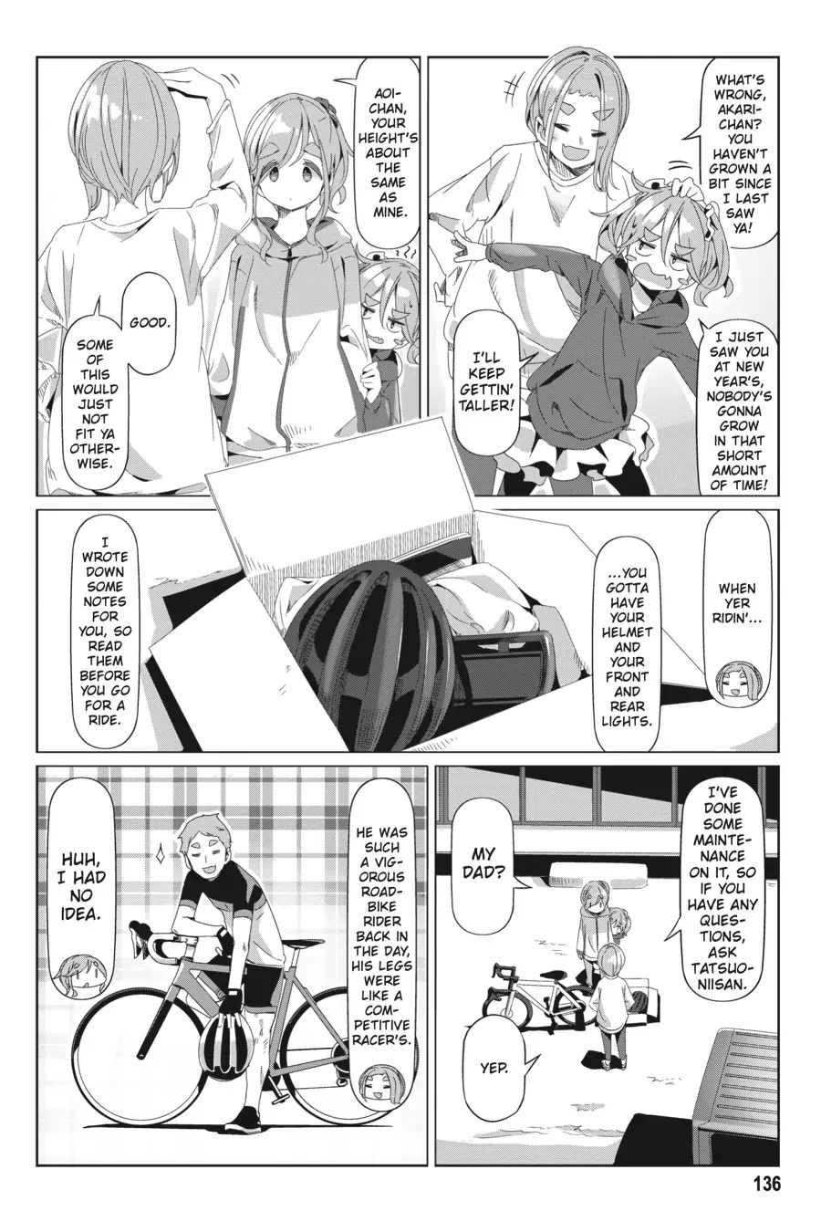 Yurucamp Chapter 75 page 4 - Chapter 75: A Short Outing by Bike