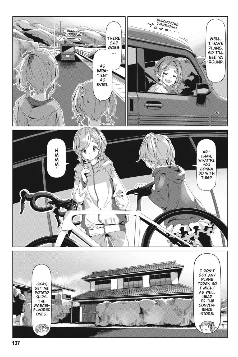 Yurucamp Chapter 75 page 5 - Chapter 75: A Short Outing by Bike