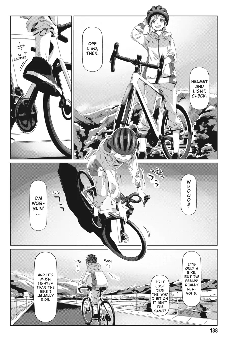 Yurucamp Chapter 75 page 6 - Chapter 75: A Short Outing by Bike