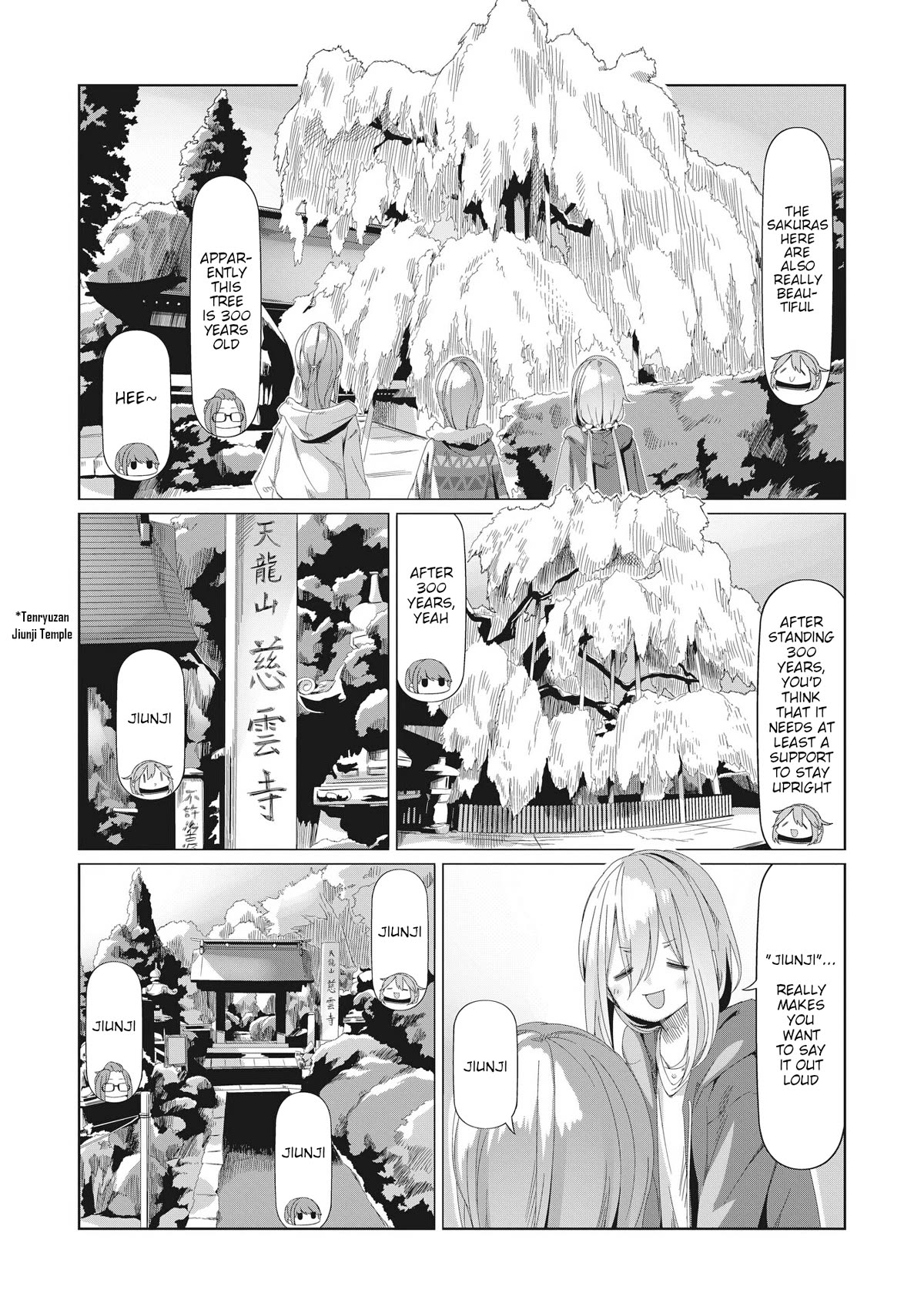 Yurucamp Chapter 76 page 1 - Chapter 76: Scenery of Memories