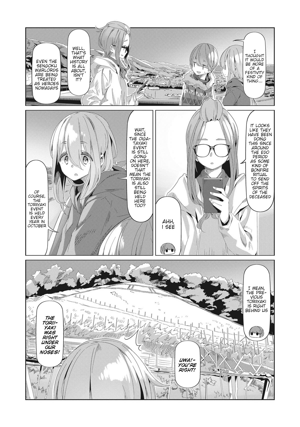 Yurucamp Chapter 76 page 12 - Chapter 76: Scenery of Memories