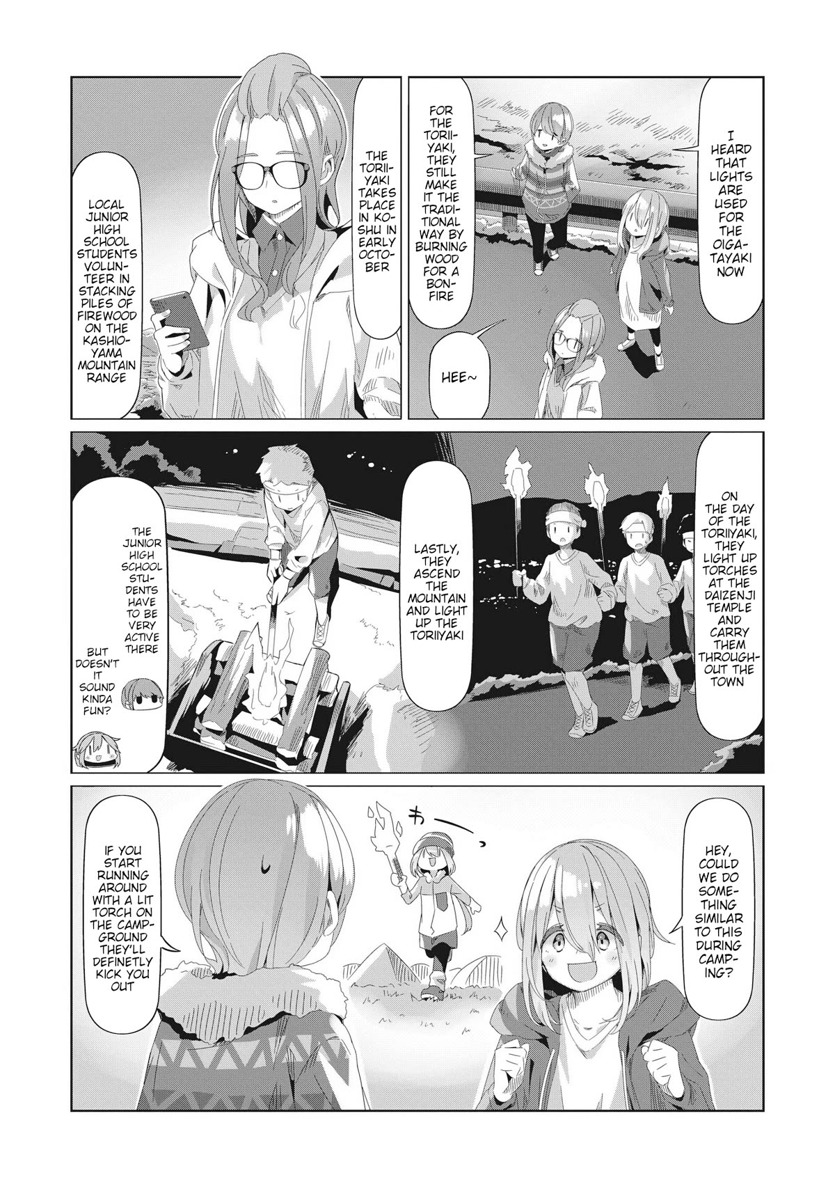 Yurucamp Chapter 76 page 13 - Chapter 76: Scenery of Memories