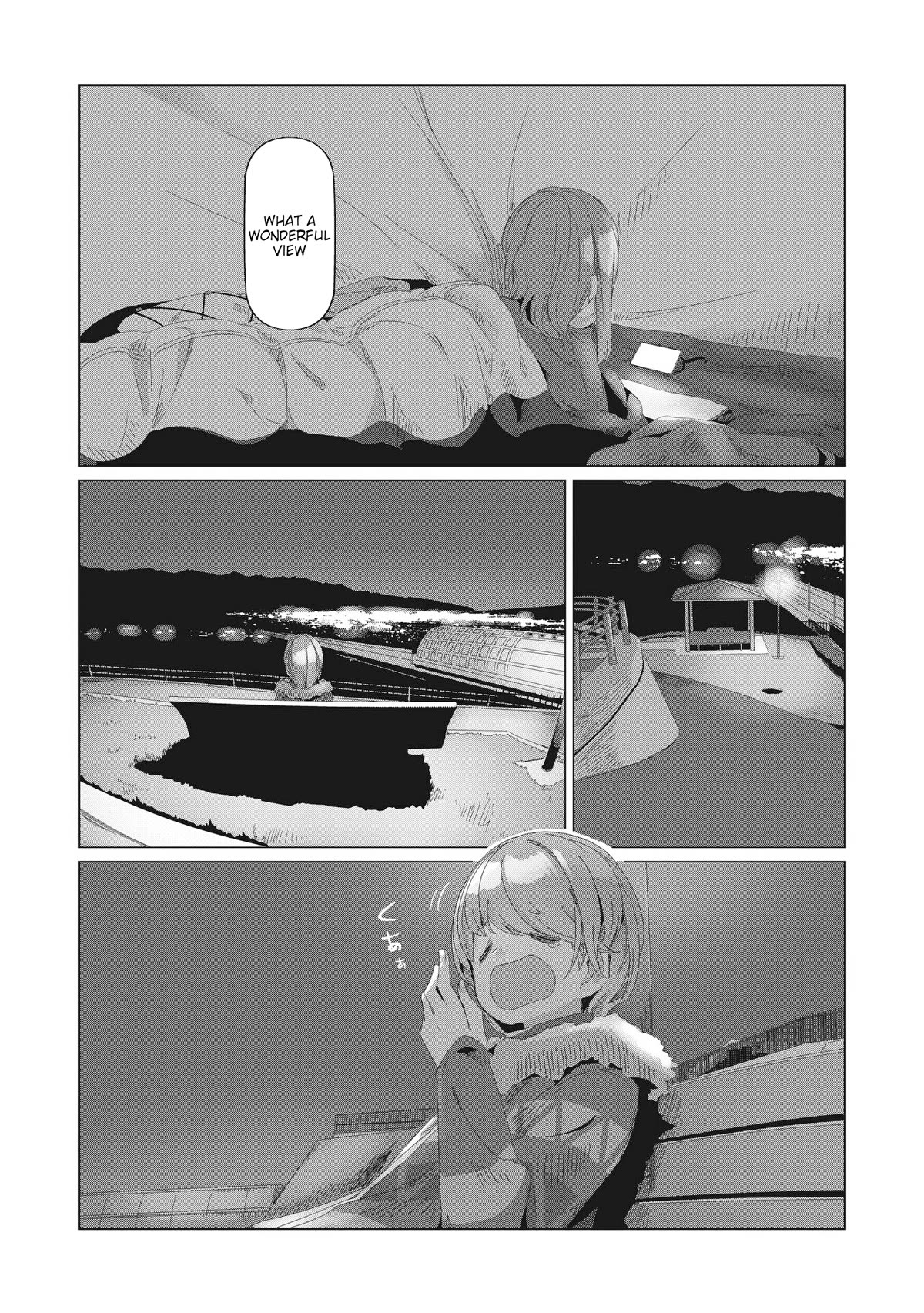 Yurucamp Chapter 77 page 13 - Chapter 77: The Night at the Solo Camp, The Truth of the Inuyama Family