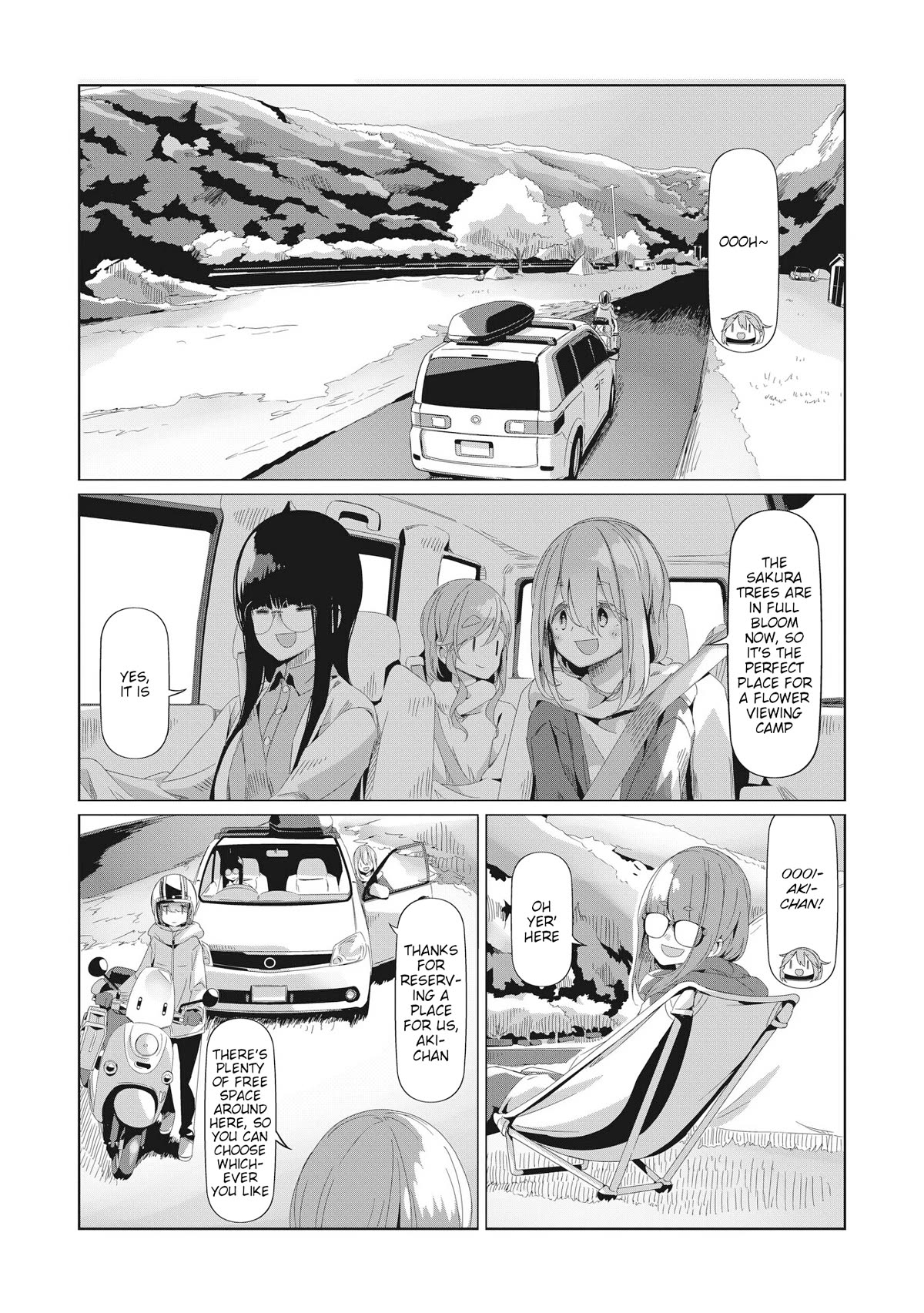 Yurucamp Chapter 77 page 15 - Chapter 77: The Night at the Solo Camp, The Truth of the Inuyama Family