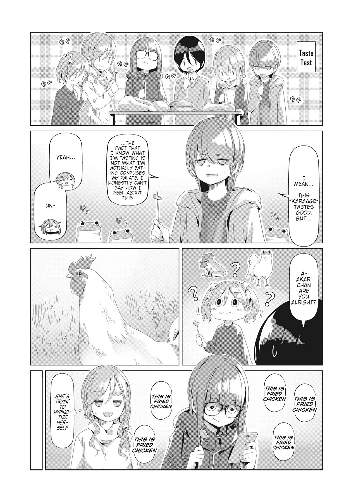 Yurucamp Chapter 77 page 20 - Chapter 77: The Night at the Solo Camp, The Truth of the Inuyama Family