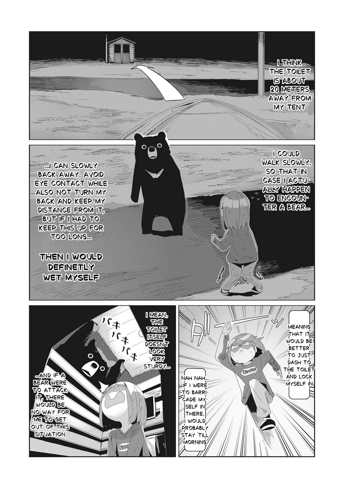 Yurucamp Chapter 77 page 5 - Chapter 77: The Night at the Solo Camp, The Truth of the Inuyama Family