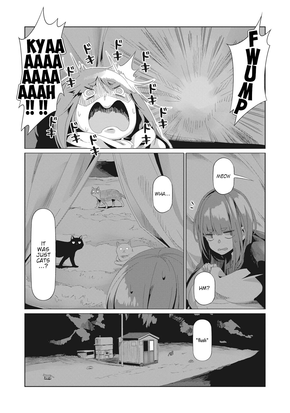 Yurucamp Chapter 77 page 6 - Chapter 77: The Night at the Solo Camp, The Truth of the Inuyama Family