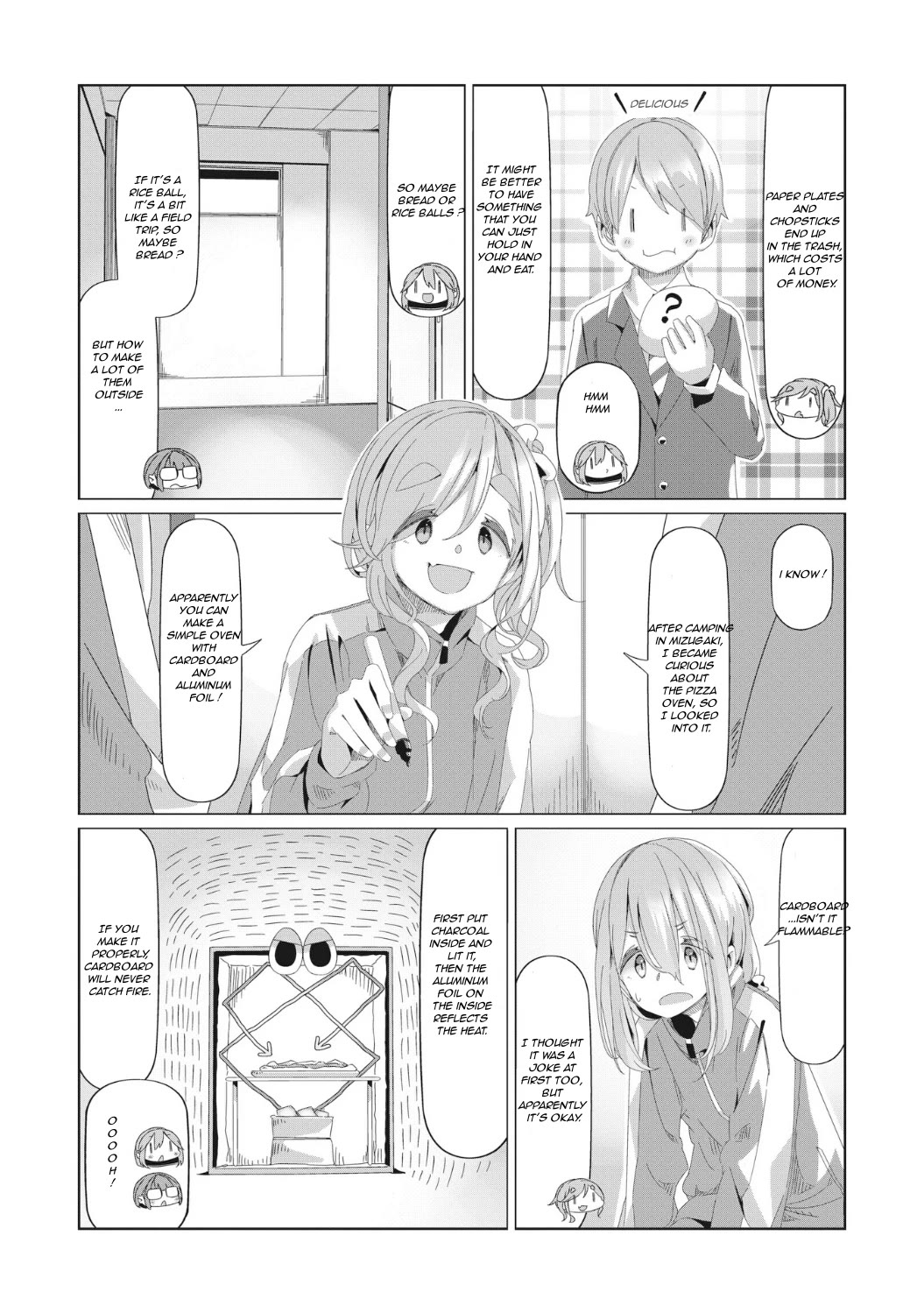 Yurucamp Chapter 78 page 12 - Chapter 78: New Club Member Recruitment Strategy Meeting
