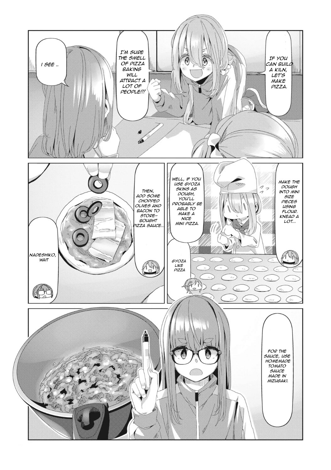 Yurucamp Chapter 78 page 13 - Chapter 78: New Club Member Recruitment Strategy Meeting