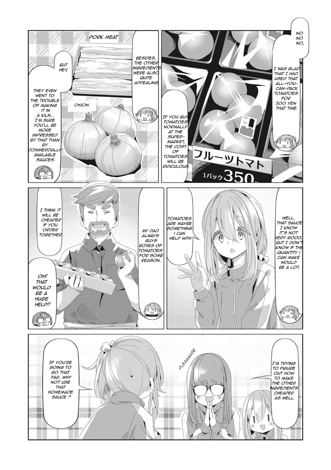 Yurucamp Chapter 78 page 14 - Chapter 78: New Club Member Recruitment Strategy Meeting