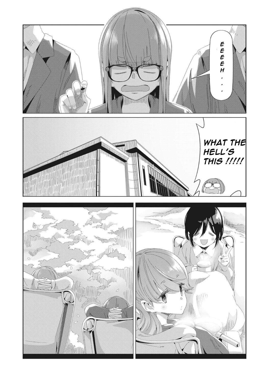 Yurucamp Chapter 78 page 5 - Chapter 78: New Club Member Recruitment Strategy Meeting