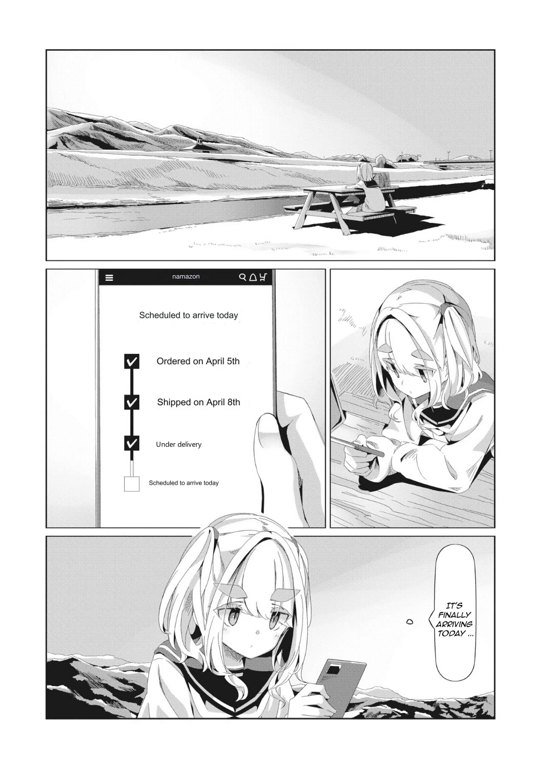 Yurucamp Chapter 79 page 8 - Chapter 79: No Time Like the Present