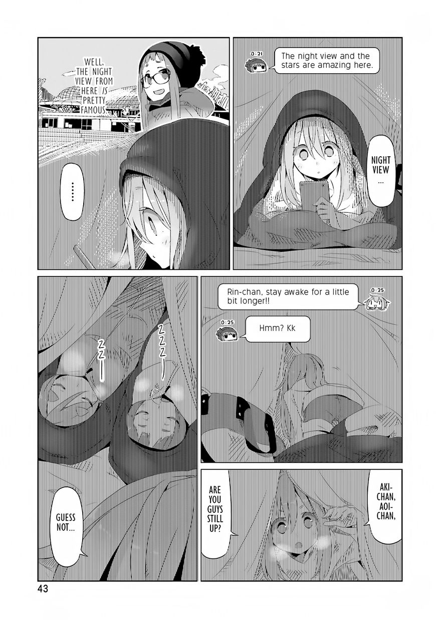 Yurucamp Chapter 8 page 15 - Chapter 8 : The Scenery They Share, Camping Apart