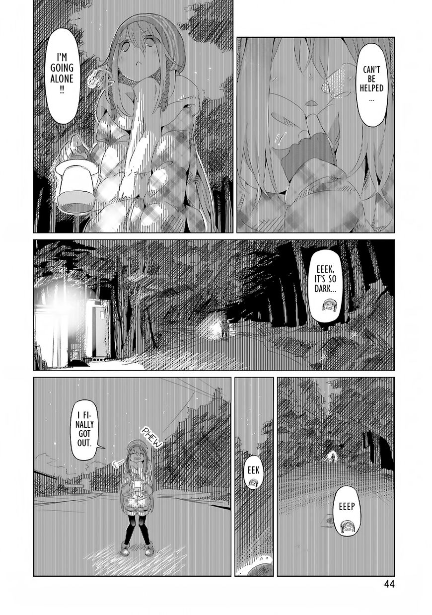 Yurucamp Chapter 8 page 16 - Chapter 8 : The Scenery They Share, Camping Apart