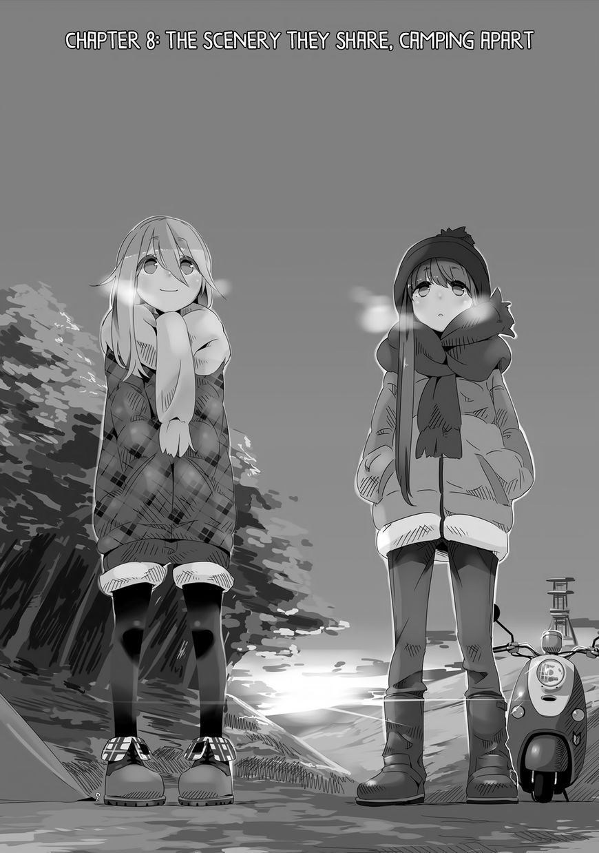 Yurucamp Chapter 8 page 2 - Chapter 8 : The Scenery They Share, Camping Apart