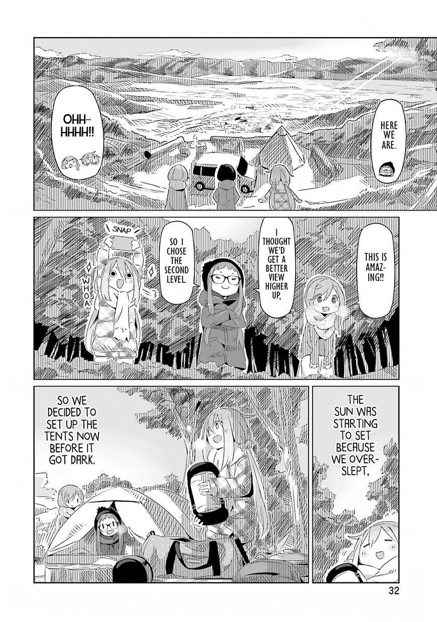 Yurucamp Chapter 8 page 4 - Chapter 8 : The Scenery They Share, Camping Apart