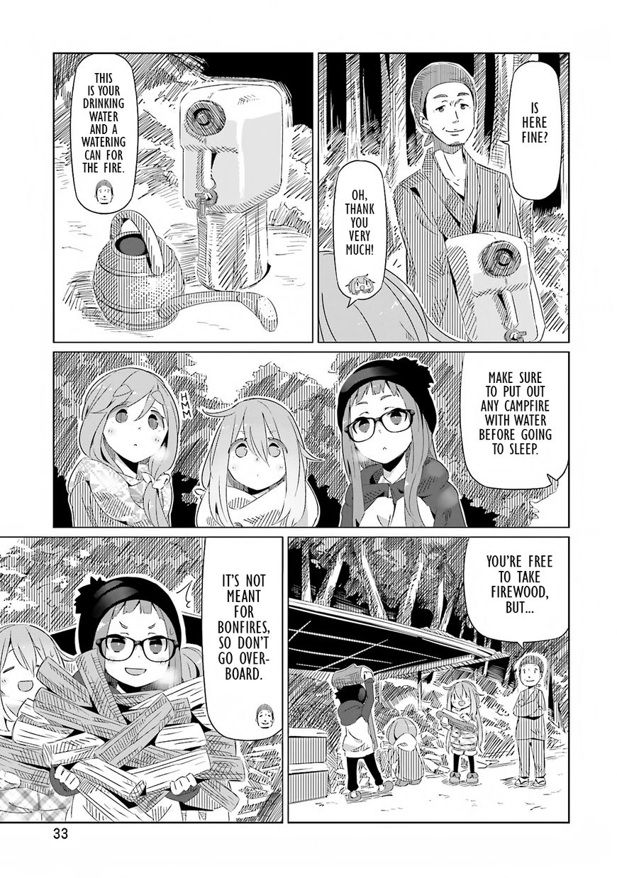 Yurucamp Chapter 8 page 5 - Chapter 8 : The Scenery They Share, Camping Apart