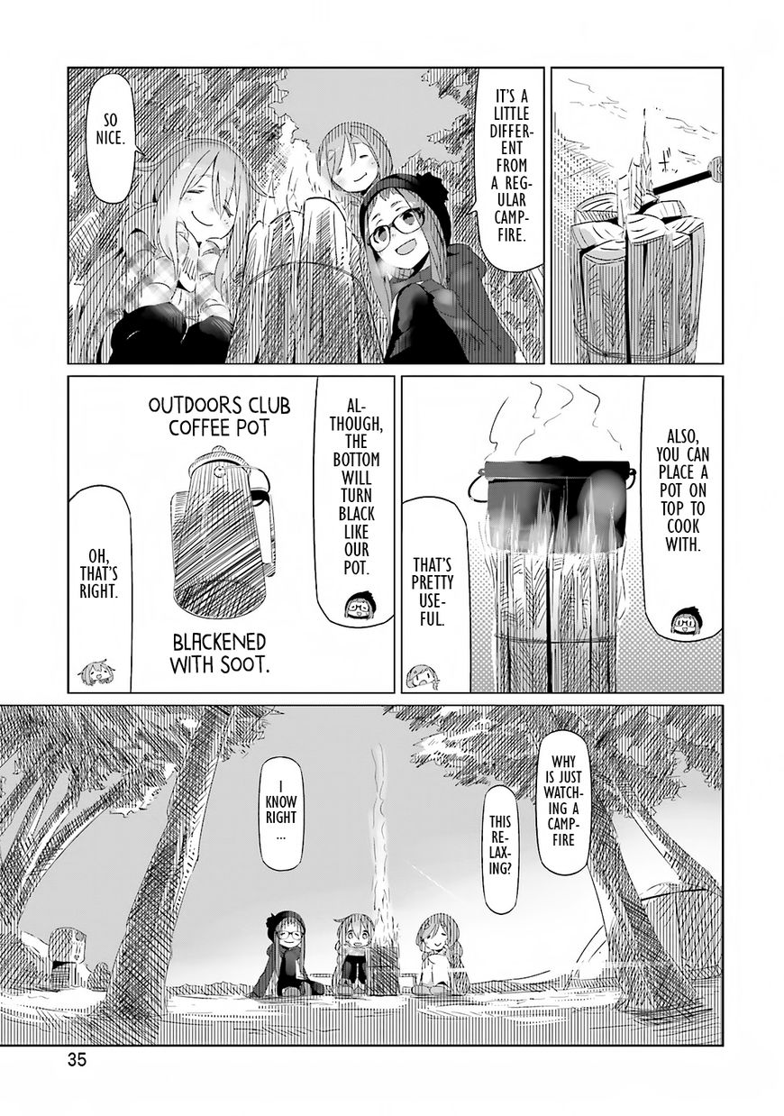 Yurucamp Chapter 8 page 7 - Chapter 8 : The Scenery They Share, Camping Apart