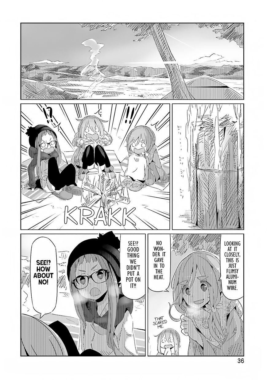 Yurucamp Chapter 8 page 8 - Chapter 8 : The Scenery They Share, Camping Apart