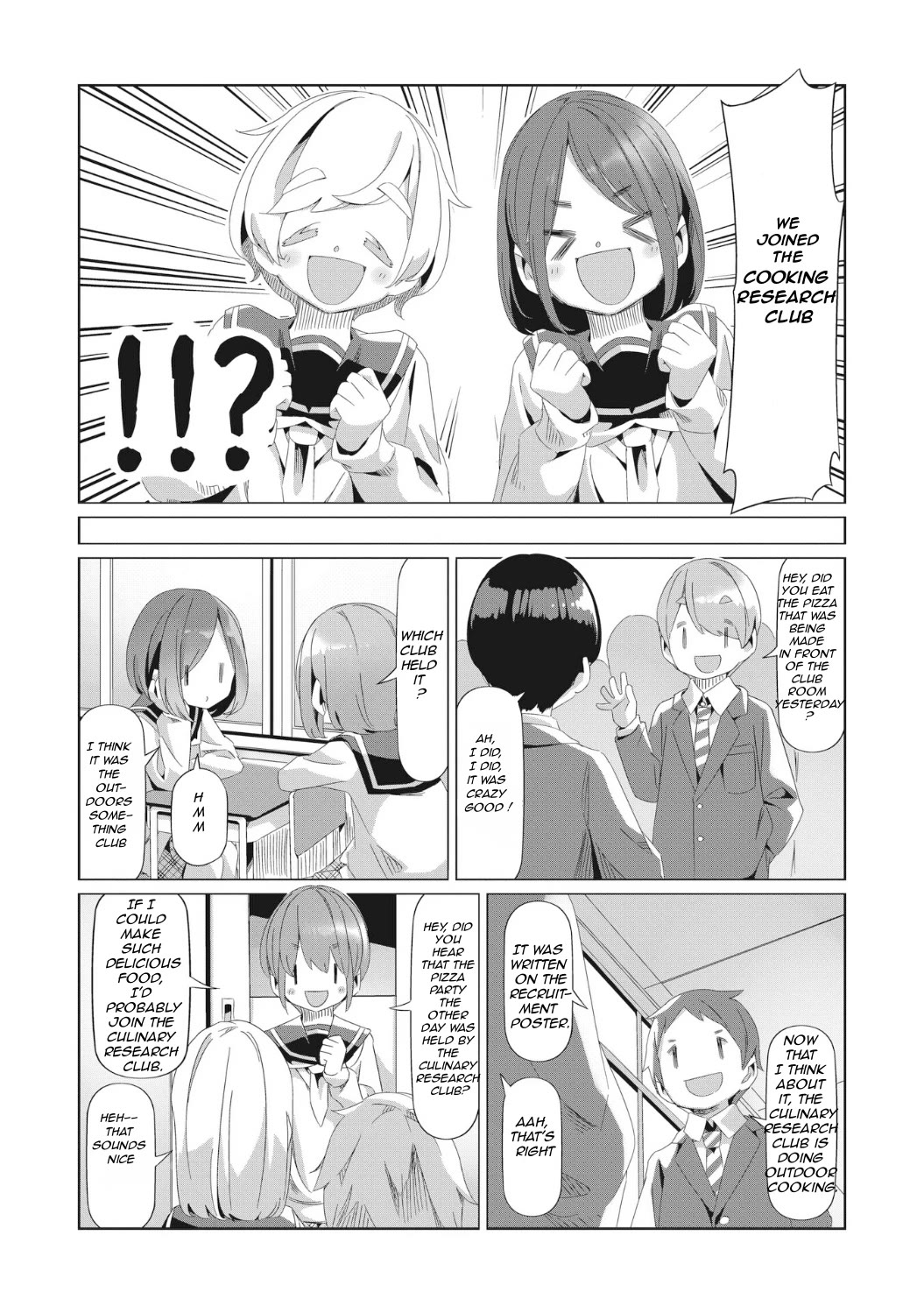 Yurucamp Chapter 80 page 10 - Chapter 80: Welcome, New Club Members