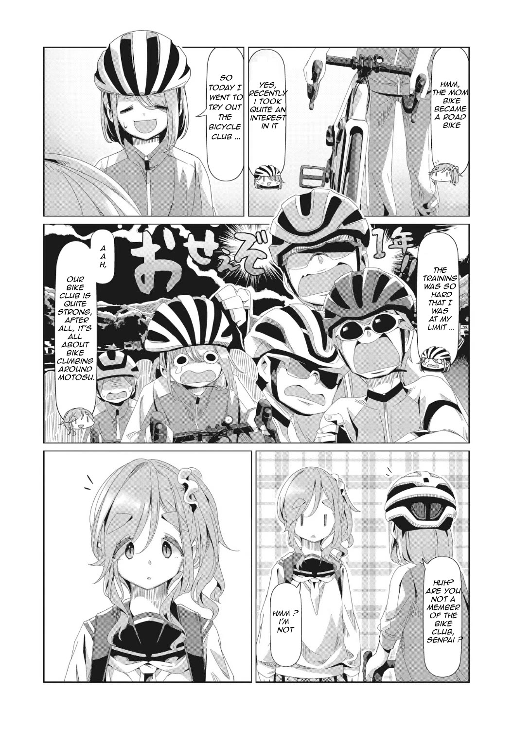 Yurucamp Chapter 80 page 13 - Chapter 80: Welcome, New Club Members