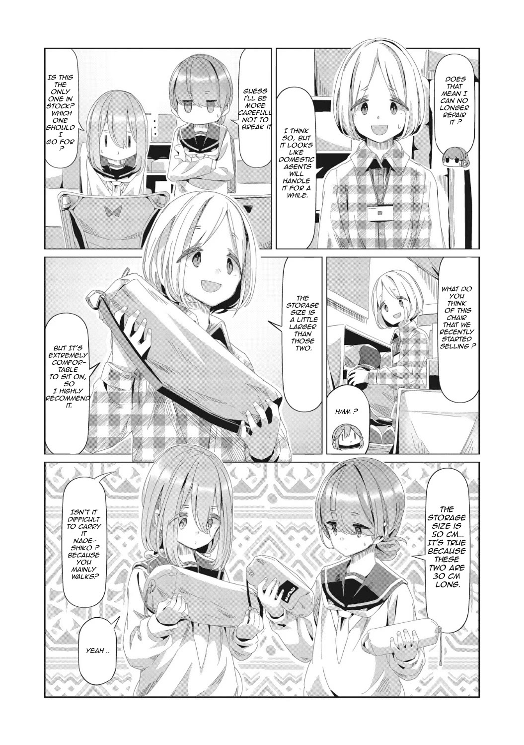 Yurucamp Chapter 80 page 17 - Chapter 80: Welcome, New Club Members