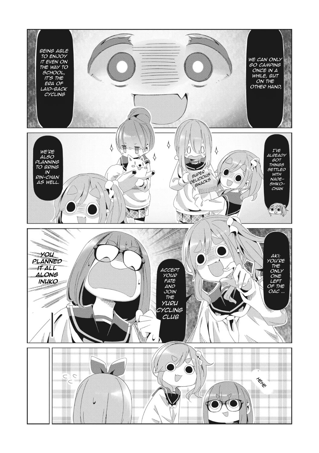 Yurucamp Chapter 80 page 23 - Chapter 80: Welcome, New Club Members