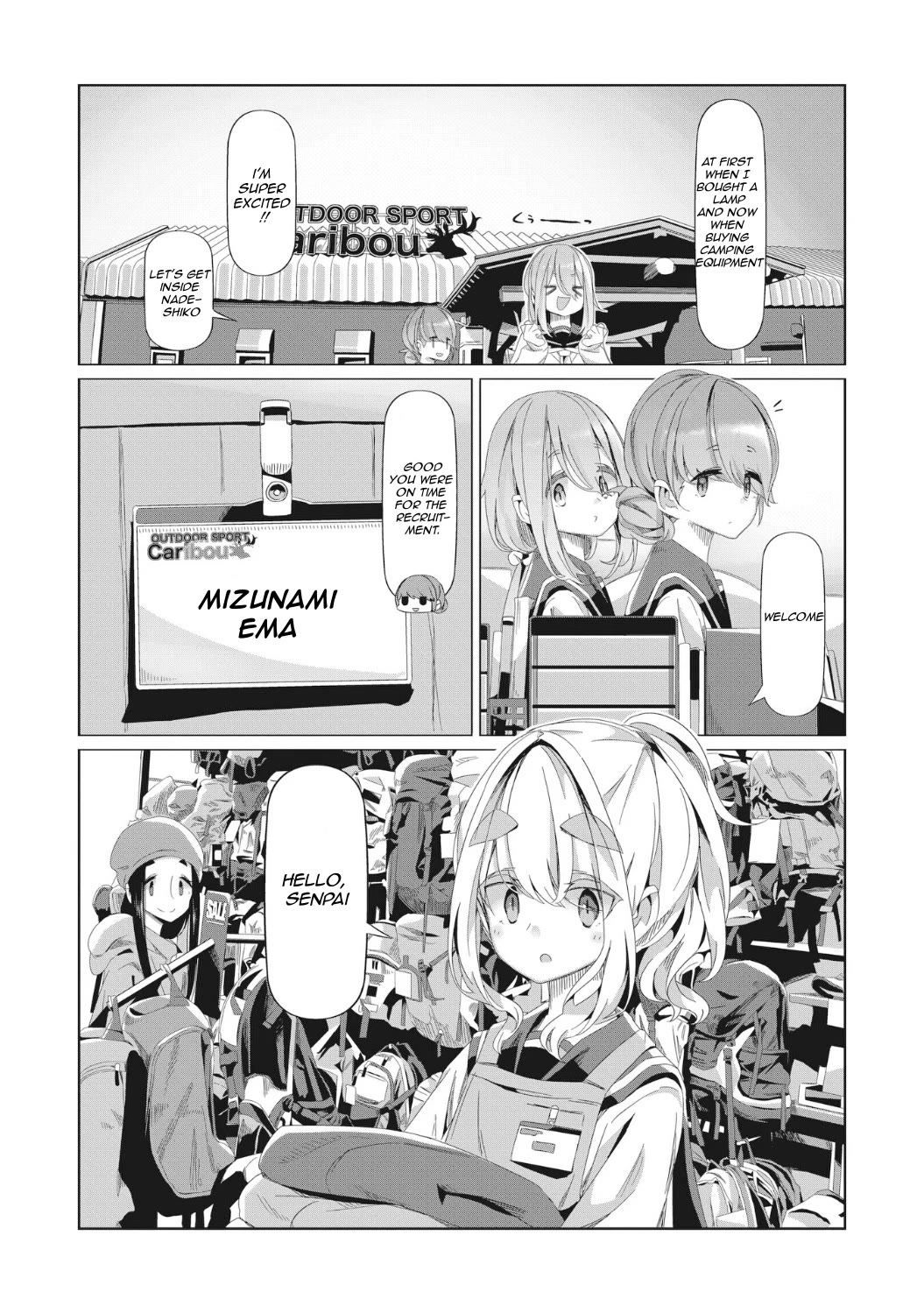 Yurucamp Chapter 80 page 25 - Chapter 80: Welcome, New Club Members