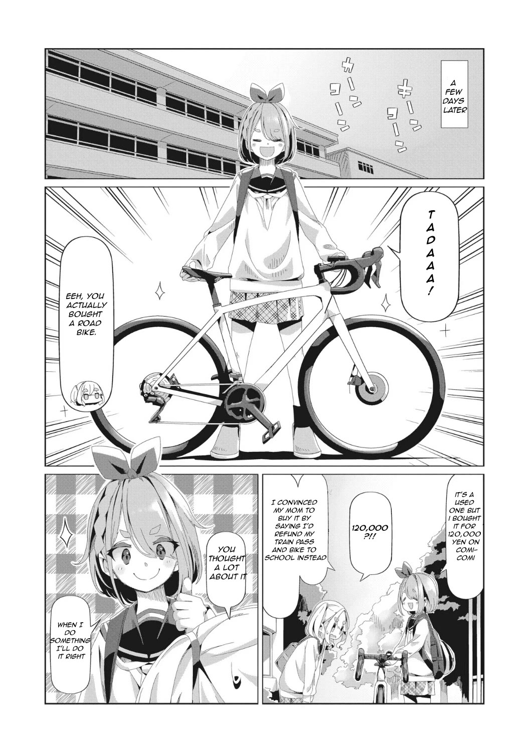 Yurucamp Chapter 80 page 7 - Chapter 80: Welcome, New Club Members