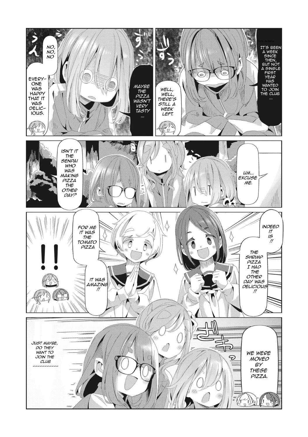Yurucamp Chapter 80 page 9 - Chapter 80: Welcome, New Club Members